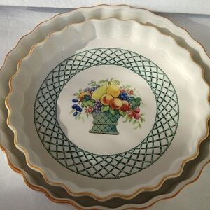 Set Of 2 Villeroy & Boch Vilbofour Basket Dish